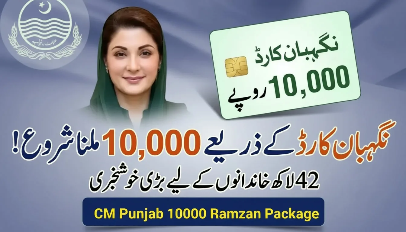 Maryam Nawaz 10000 Ramzan Package 2026 Registration
