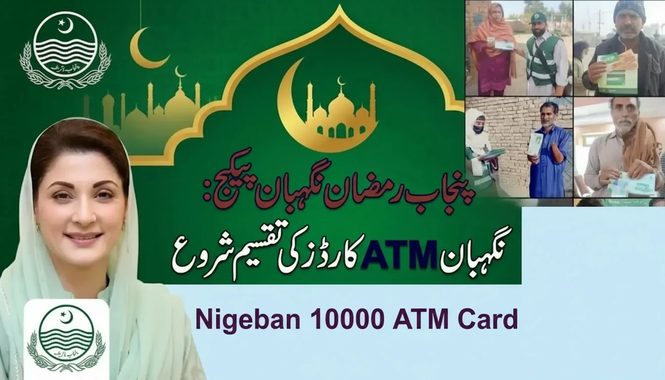 Nigehban 10000 ATM Card