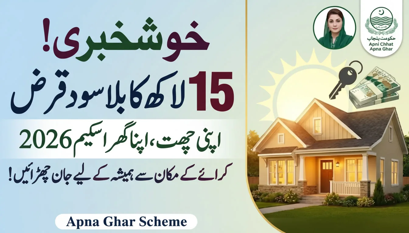 Apni Chhat Apna Ghar Scheme 2026 – Complete Guide