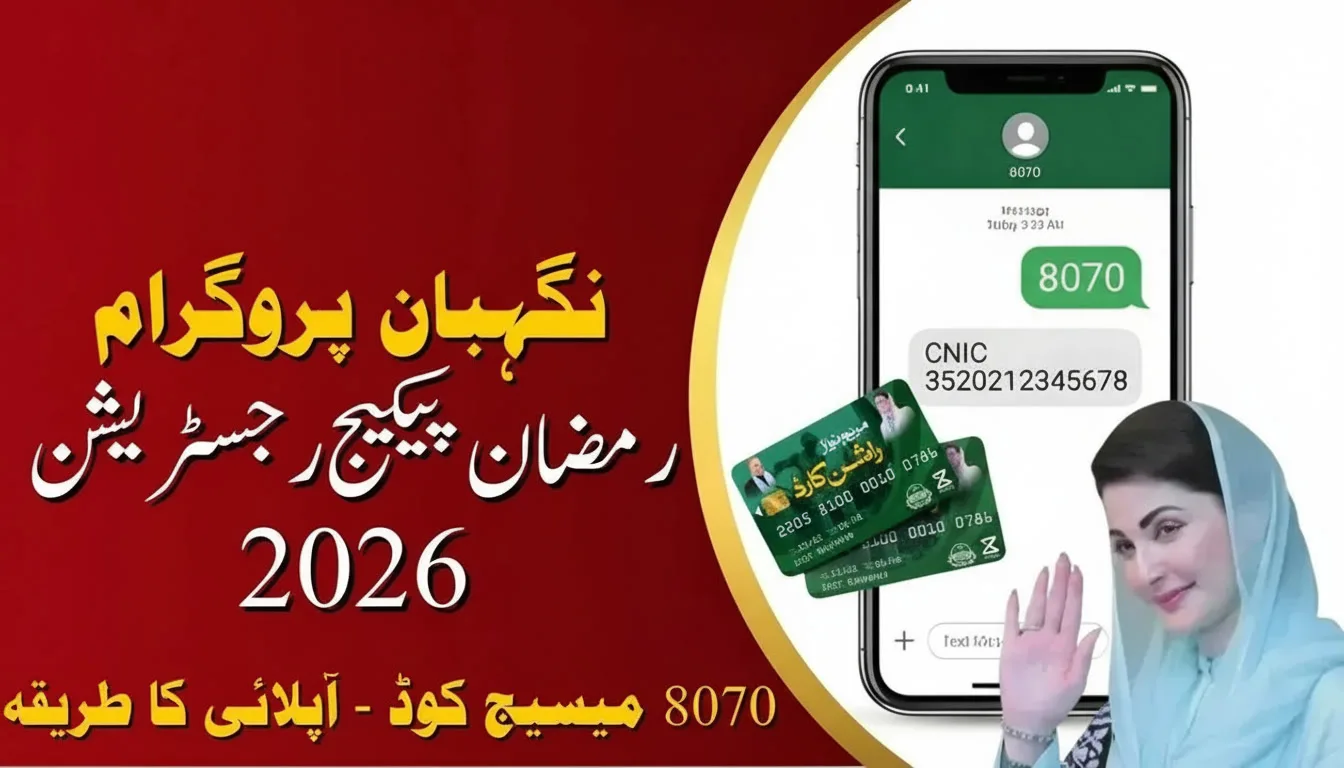 PSER 8070 Ramzan Package Registration 2026 Check Eligibility