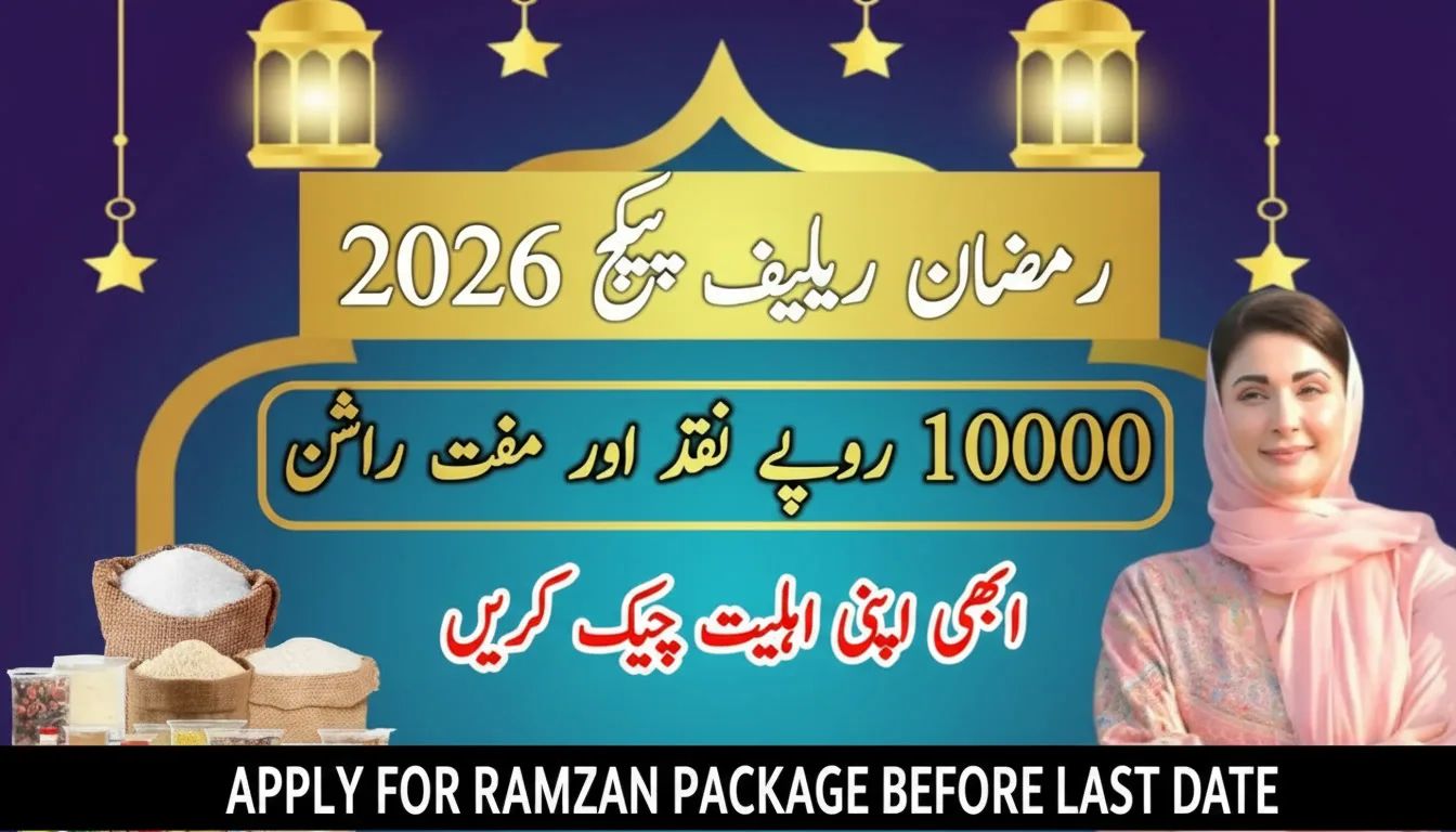 8070 Ramzan Relief Package 2026 Eligibility: Free Ration & 10,000 Cash