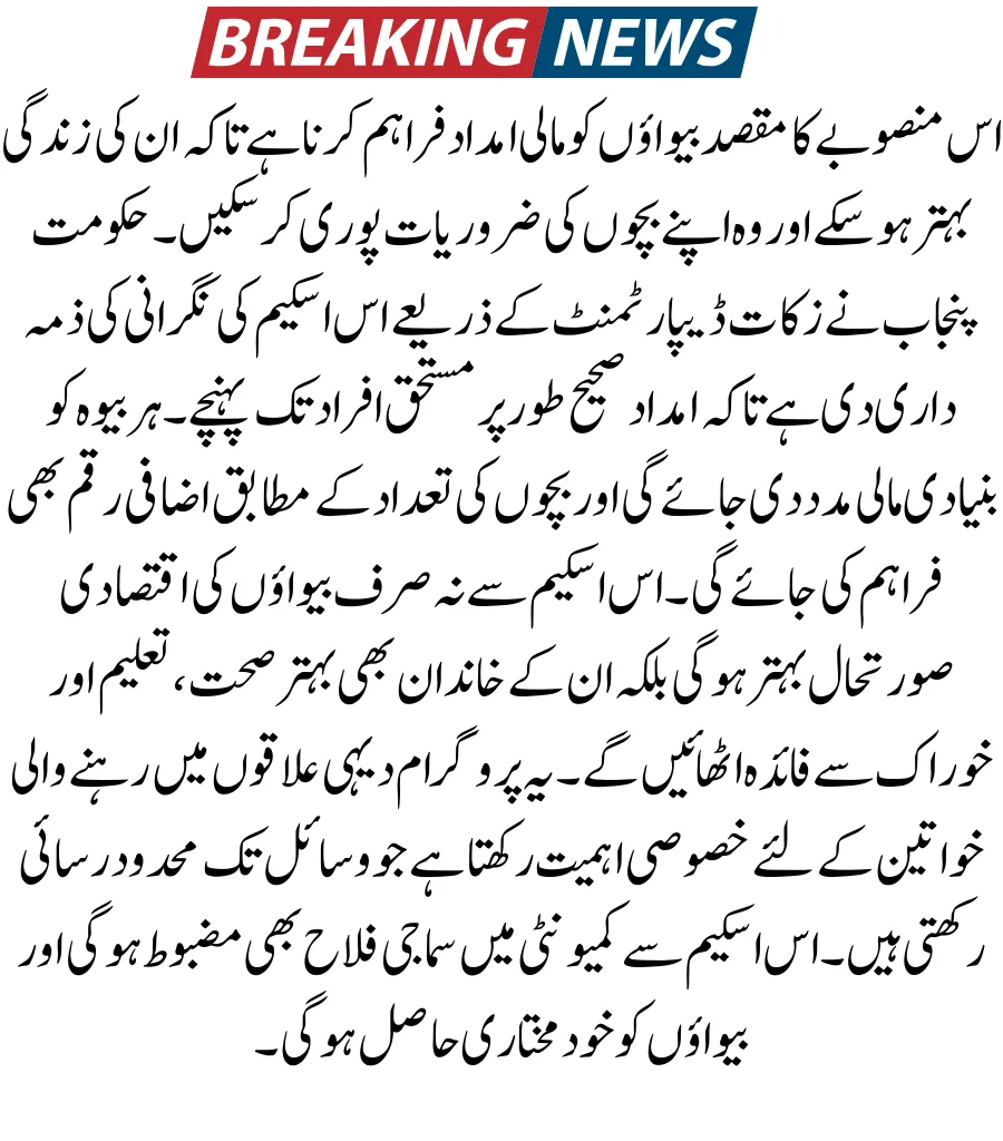 Punjab Widow Support Card Scheme 2026: Registration Details